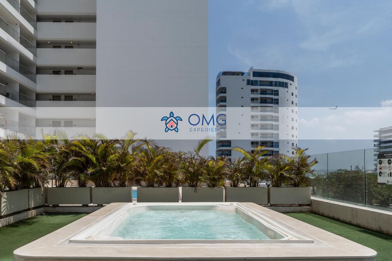 15th Floor Con Vista Mar Y Piscina Cb1511 Apartamento Cartagena
