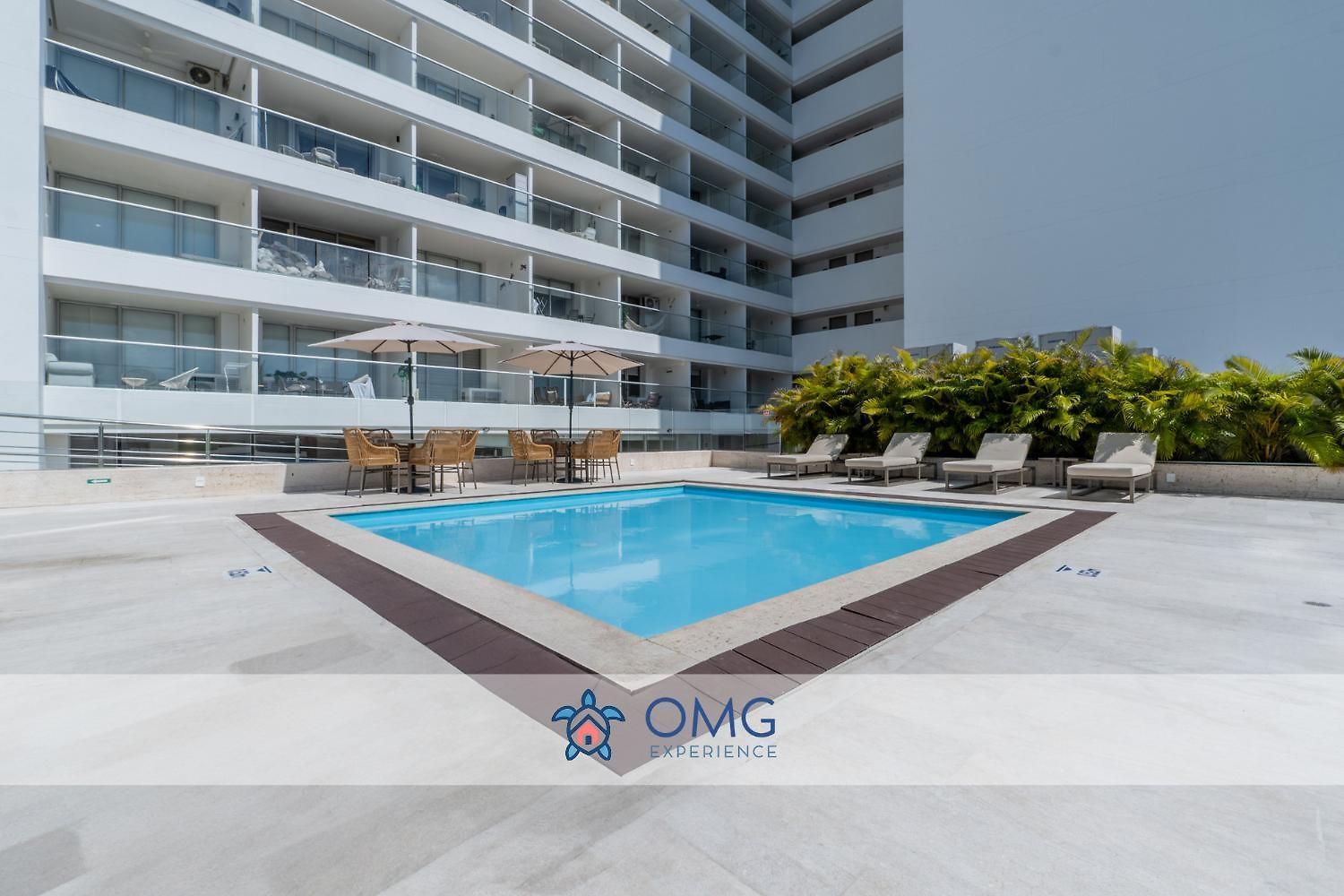 15th Floor Con Vista Mar Y Piscina Cb1511