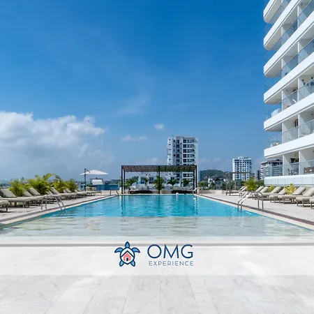 15th Floor Con Vista Mar Y Piscina Cb1511 Apartment Cartagena