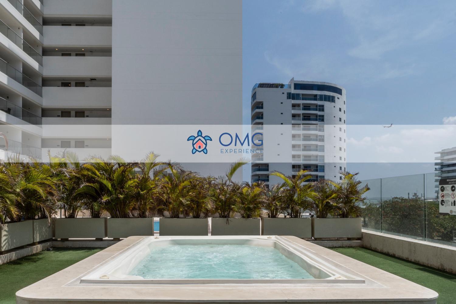 15th Floor Con Vista Mar Y Piscina Cb1511 Apartment Cartagena