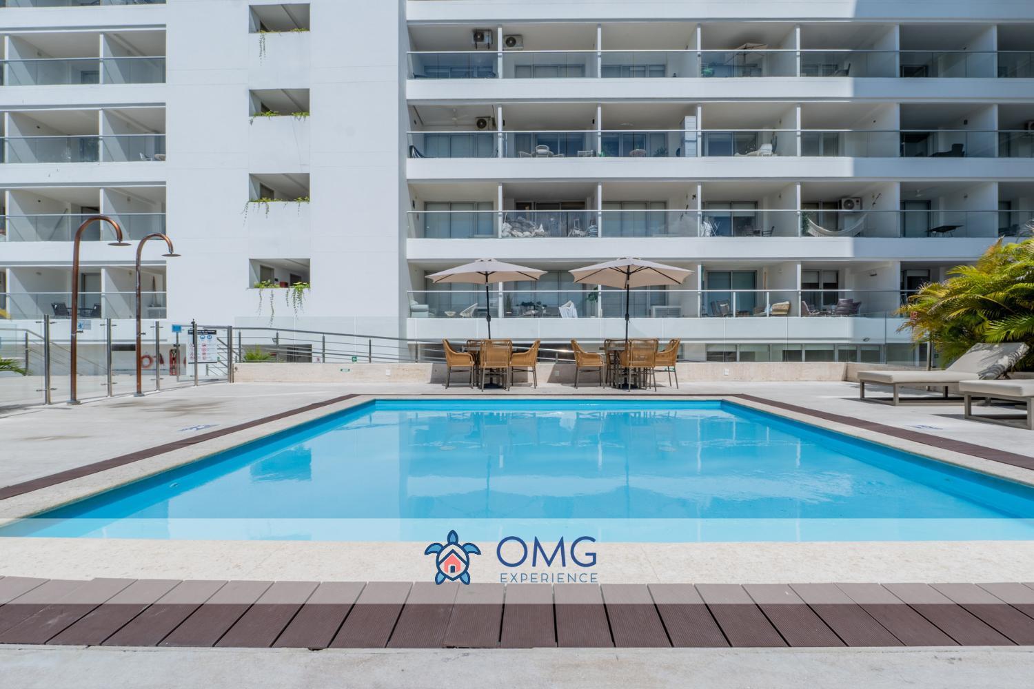 15th Floor Con Vista Mar Y Piscina Cb1511 * Cartagena