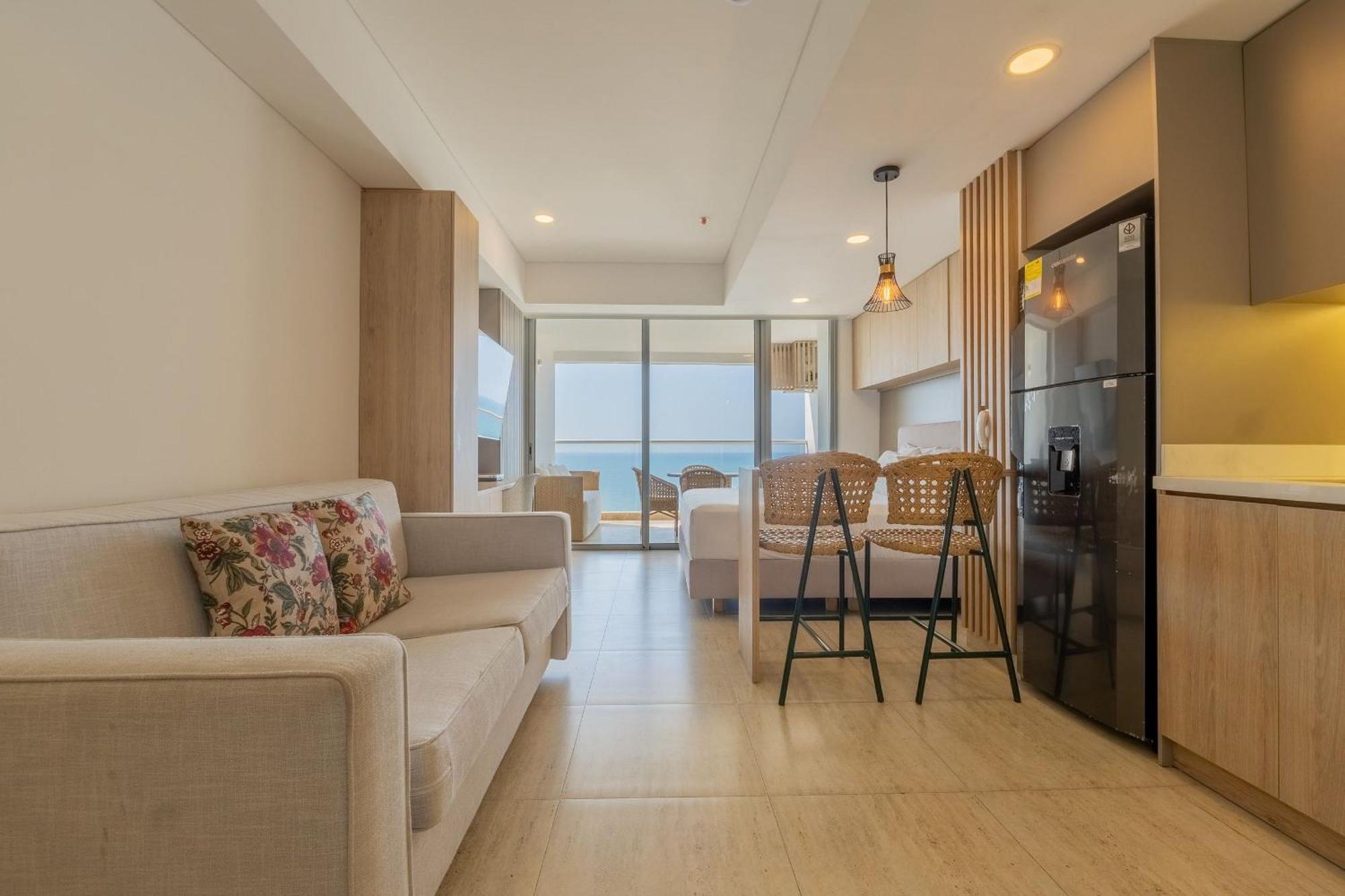 Cb1511 | 15th Floor Con Vista Mar Y Piscina Apartamento Cartagena