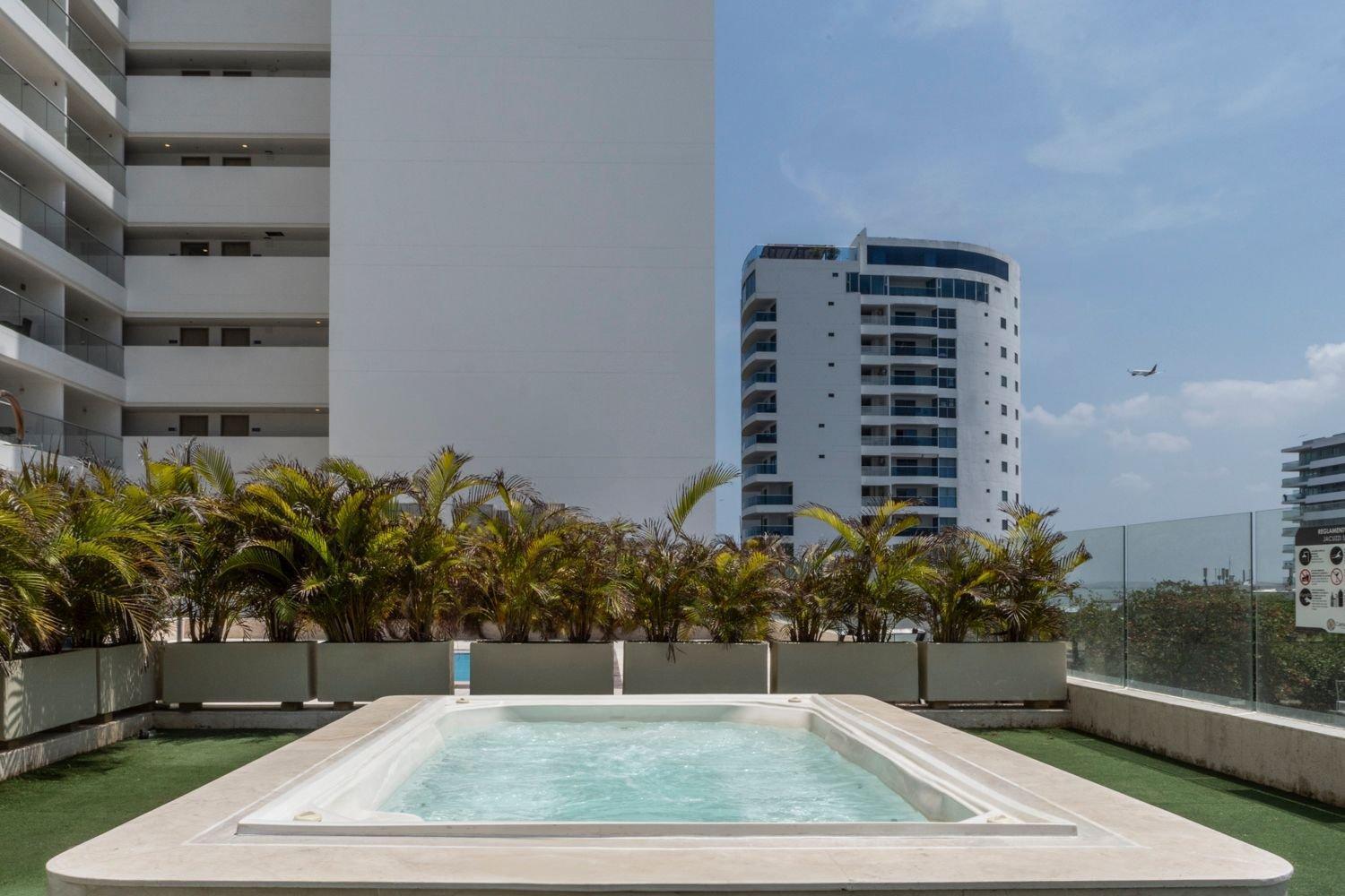 Apartment Apartasuite Moderna Vista Al Mar Wifi Piscina Cartagena